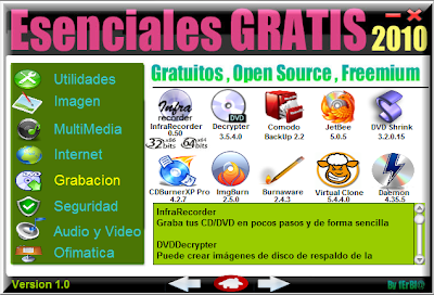 AIO Esenciales Gratis 2010, Sorprendete con los Programas FREEMIUM 9