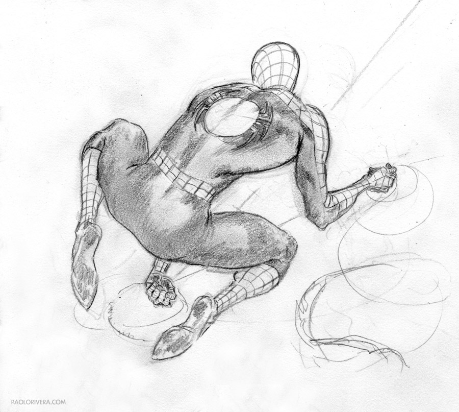 Teaser Ome Moment In Time 2010_spidey_sketch