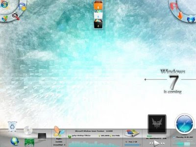 Screenshots of Windows Seven from Microsoft 8