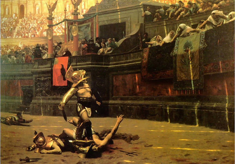 Jean-Léon Gérome  800px-Jean-Leon_Gerome_Pollice_Verso