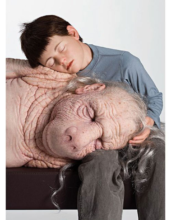 வினோதமான படங்கள்  Sculptures_by_Patricia_Piccinini4