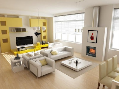 سحر اللون الاصفر في الديكور Yellow-rooms