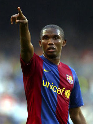 man united vs fc barcelona Samuel-etoo