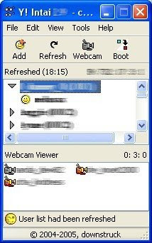 Y!Intai: View, Capture, Grab, & Save Webcam of Yahoo Messenger Yintai
