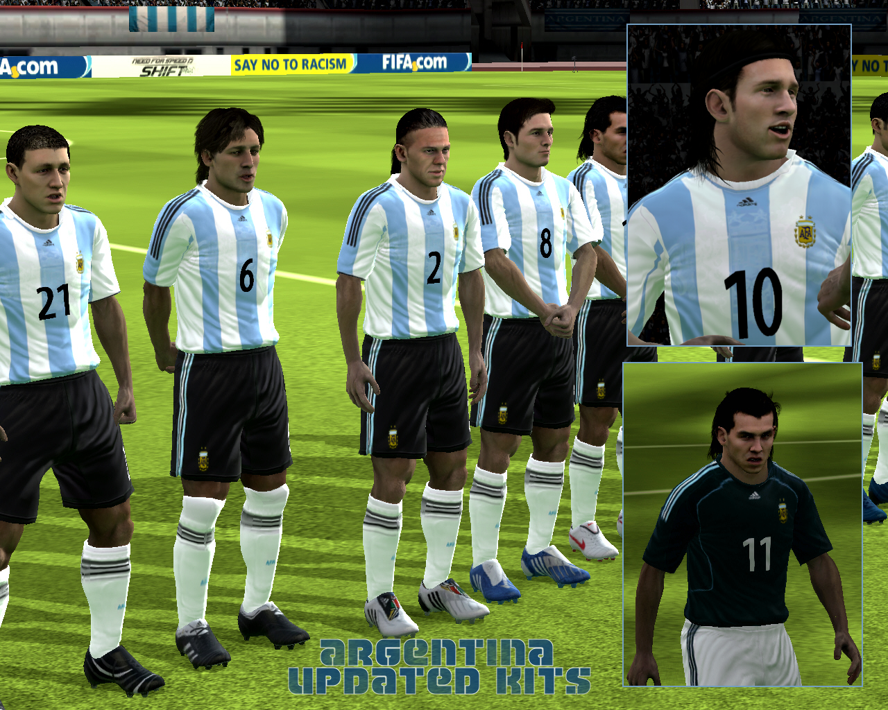 Argentina updated kits Argentina