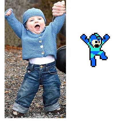 Curiosidades de la internet Megaman-baby