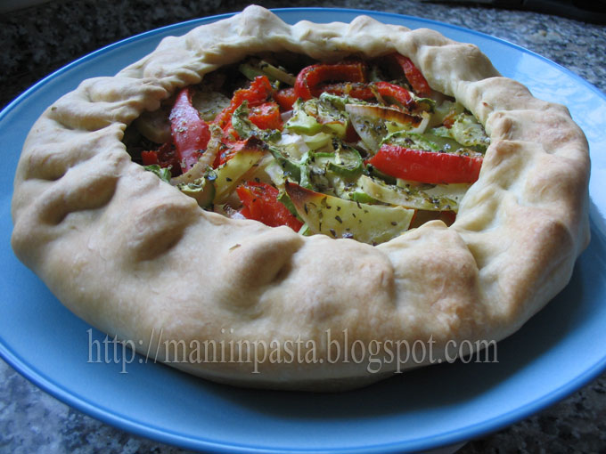 come fare la "Panada Campidanese" (panada aperta di verdure) cucina tipica sarda Panada-aperta-di-verdure