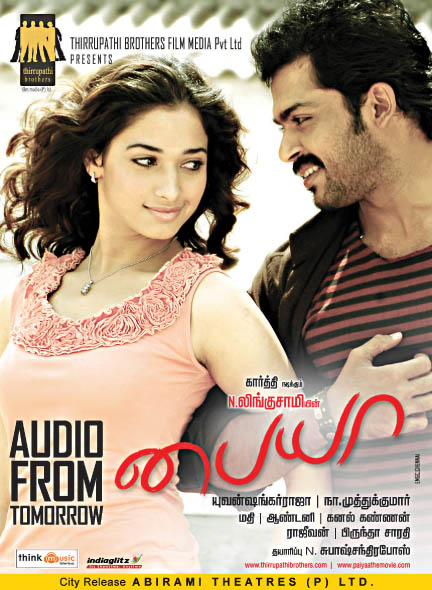 PAIYAA (2010) TAMIL con TAMANNAAH + Sub. Español 01