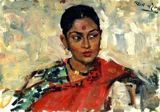 ஆணுக்கும் கற்பு உண்டு Indian_women_paintings_7