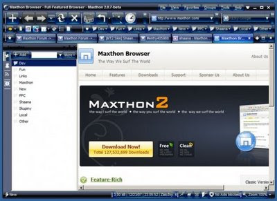 مجموعة من أفضل و أقوى و اسرع متصفحات الانترنت 20-maxthon-lg3