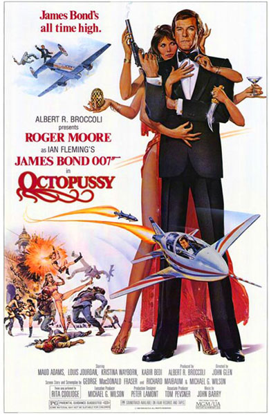 The Best Bond Movie Posters Octopussy-poster