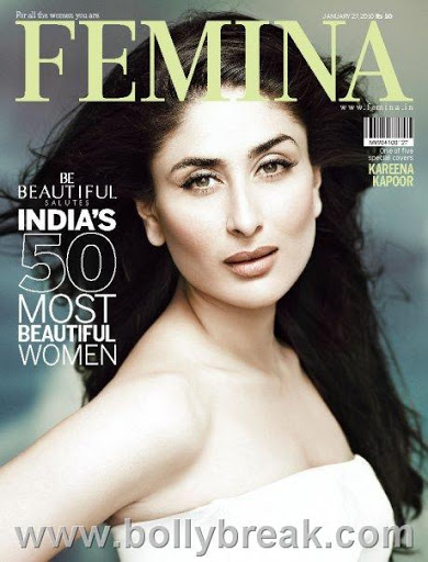 kareena kapoor  الجميلة _Kareena_Kapoor_Femina_cover_January_2010