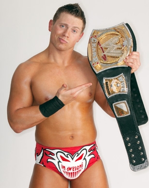 List Of World Heavyweight Championship The-Miz-Pose-With-His-WWE-Champion