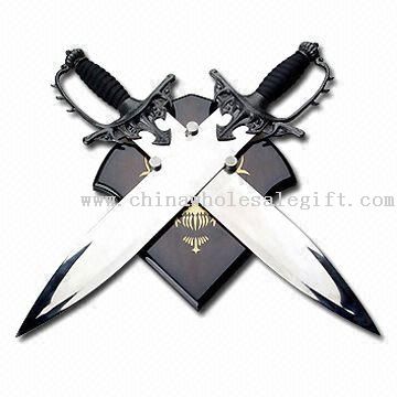 ¡Quiero tu sangre! Knives-with-Wooden-Plaque-and-Stainless-Steel-Blade-17423398223