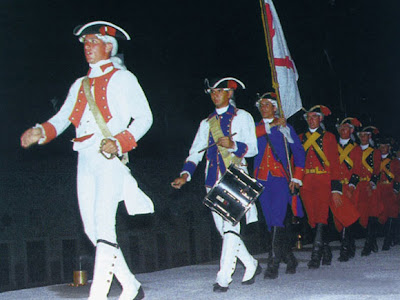 La bandera española sigue ondeando en Puerto Rico, gracias a las religiosas de la Orden de Santa María. Canonazo-03