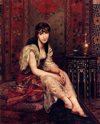 لوحات عالميه لعشاق فن الرسم 28544327_De_Jonghe_Gustave_Leonhard_Meditation