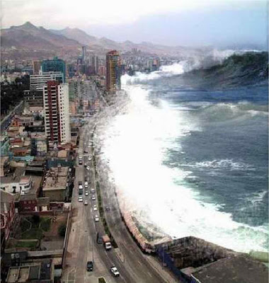 LA GRAN OLA, EL VOLCAN QUE SUMERGIRA MEDIO MUNDO( ISLA DE SAN MIGUEL DE LA PALMA) Tsunami-fantasy