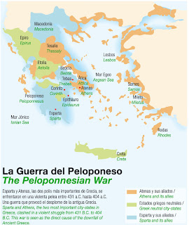 Guerra del Peloponeso (Atenas - Esparta) Guerra1