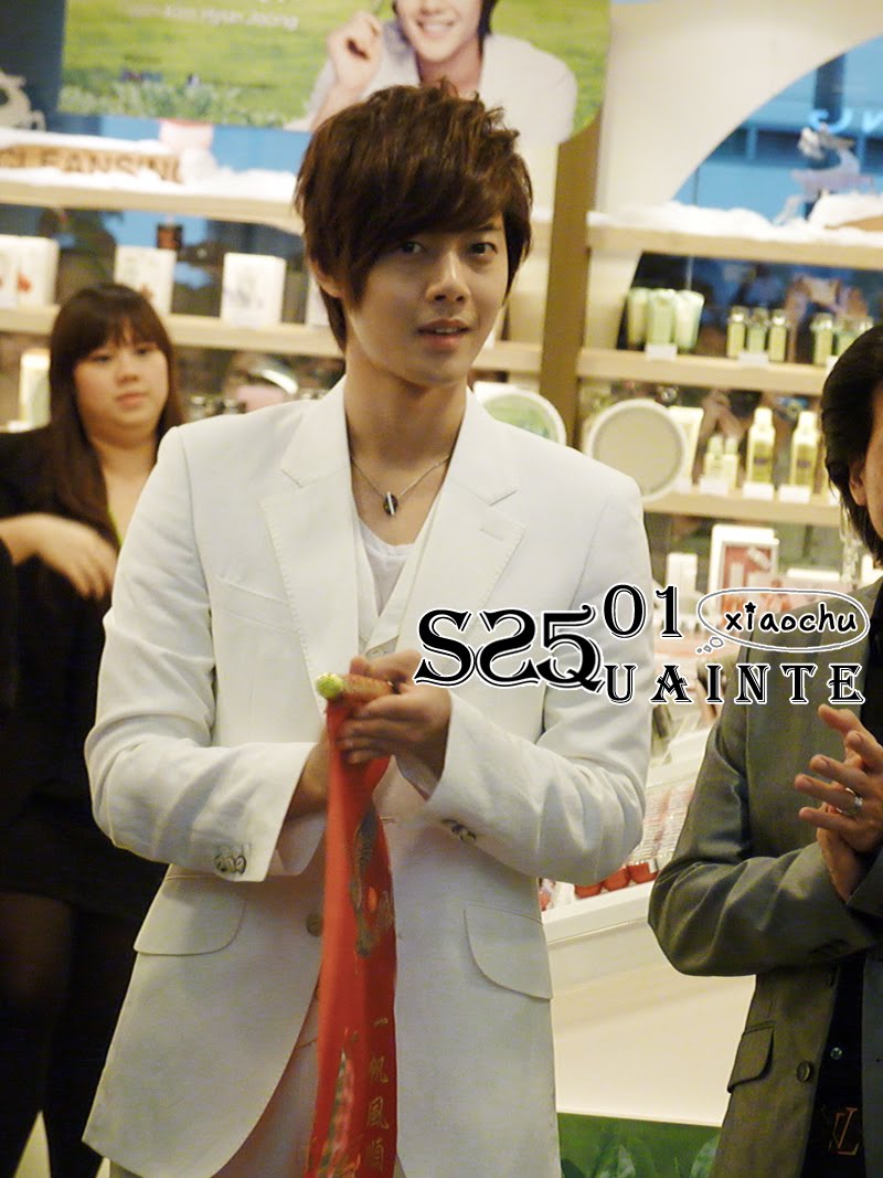 Kim Hyun Joong @ the face shop SG Tampines Poder Mall 5