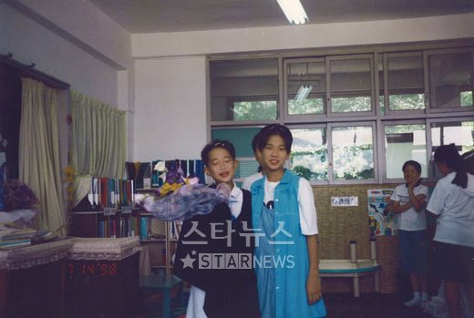 SS501 Park Jung Min's Fotos de la infancia: Días Lápiz labial y travieso? 1a