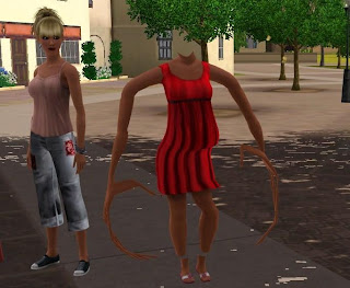 Problem: Sims werden als "Strichmännchen" dargestellt Lang