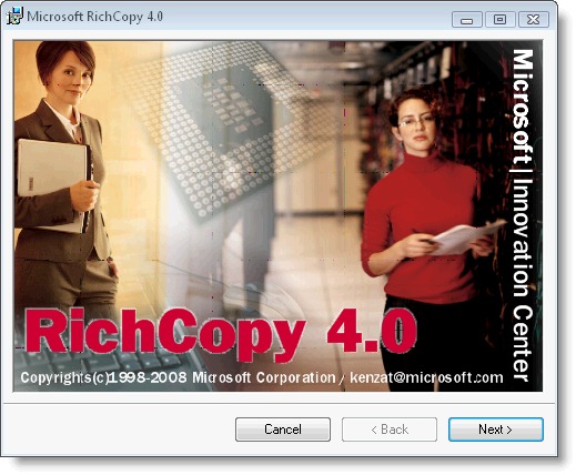 MicroSoft's RichCopy - கோப்புகளை வேகமாக பிரதி எடுக்க இலவச மென்பொருள்  Install_1