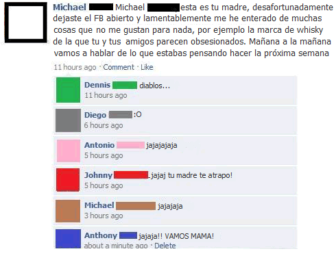 Las Cosas K Pasan En El Facebook Tumadre