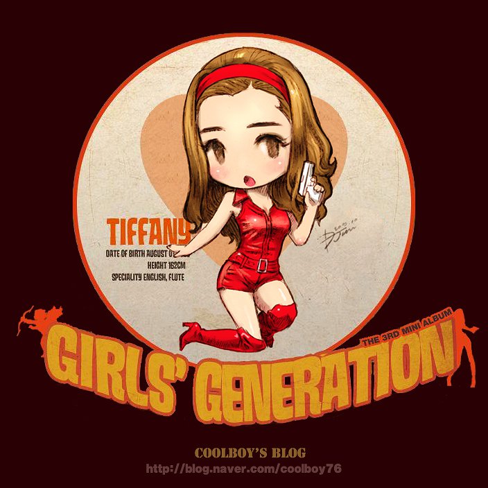 SNSD 3rd Mini Album Hoot (Comic Version) 02