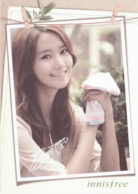 Yoona @ Innisfree Postcard y Stickers ~ Scans en HD 05