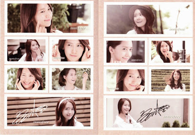 Yoona @ Innisfree Postcard y Stickers ~ Scans en HD 02