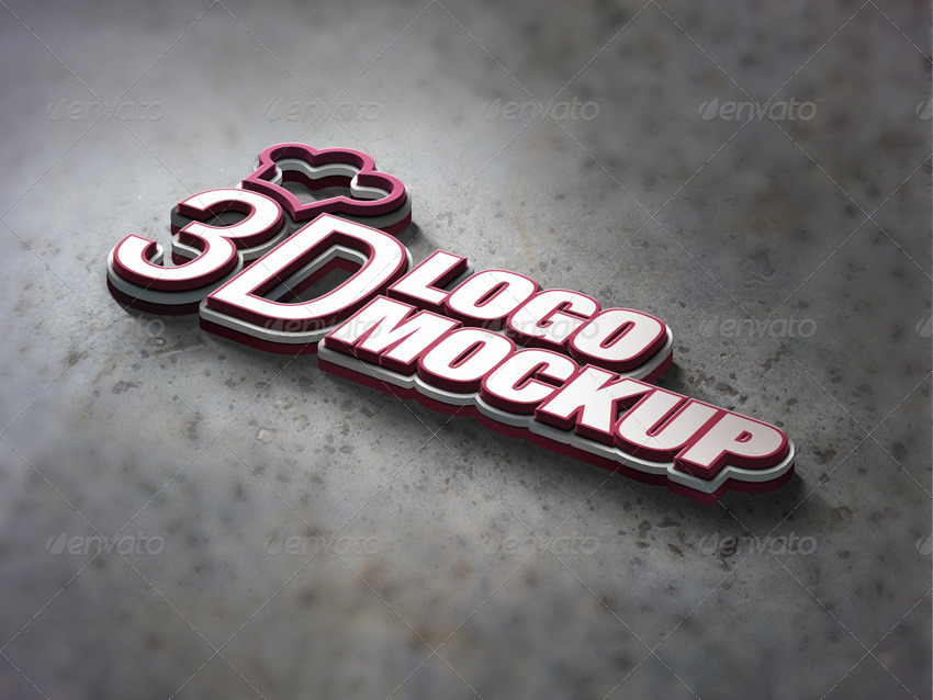 ستايلات جميلة جداً للفوتوشوب  5 3D Logo Mock-up - صفحة 2 01_3D%20Logo%20Mockup