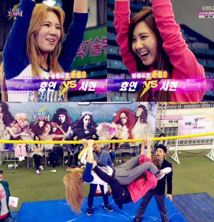 [PICS+GIFS][6/11/2011] ღ♥ღ(¯`HyoHyun´¯)ღ♥ღ Kim Chó♥Seo Mèo, Khu rừng xanh "Du côn cạp Ếch con" - Page 2 Tumblr_luli4qwK8z1r5nscpo1_500