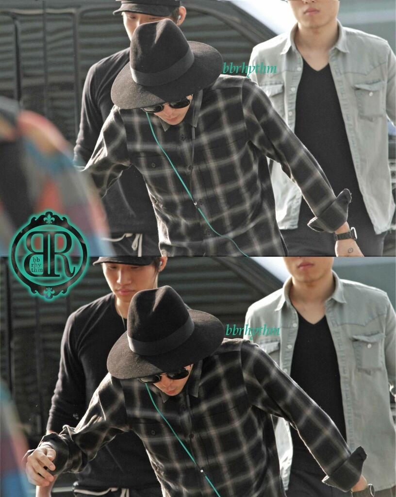 [19/9/13][Pho] GD, TOP, Taeyang và Daesung tại sân bay Incheon sang Singapore Tumblr_mtday39CEU1qb2yato2_1280