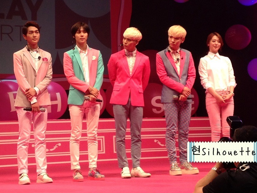 130827 SHINee (sin Minho) @ Etude Pink Play Party Tumblr_ms8f9qskbK1s1hn6no1_1280