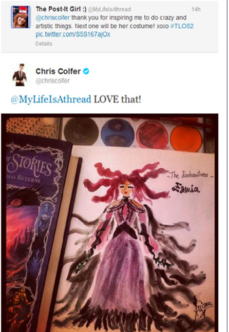 Chris Colfer Appreciation Thread!--part 7 - Page 23 Tumblr_msoguzVSb71re1q6qo1_500