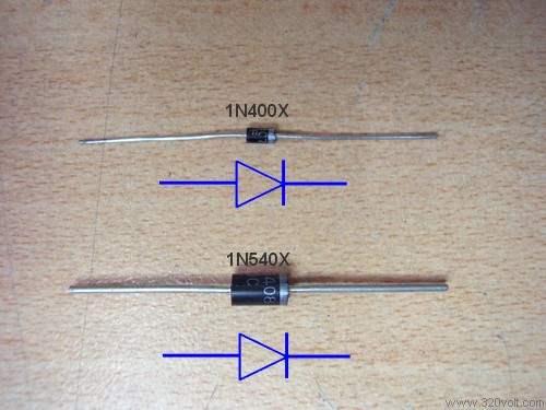 En Basitinden Temel Elektronik 1n540x-1n400x-diyotlar