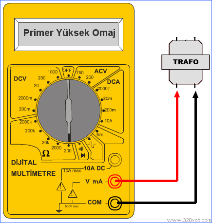 En Basitinden Temel Elektronik Multimetre-primer-yuksek-omaj