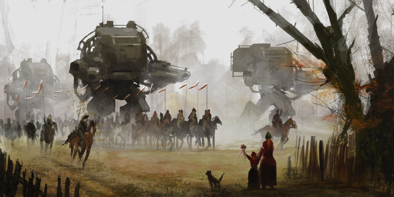 El arte de Jakub Rozalski Tumblr_n7jby14nBT1t2t2gmo1_1280