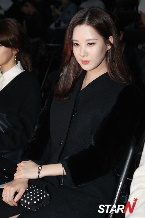 [PIC][18-10-2015]SeoHyun tham dự "HERA SEOUL FASHION WEEK S/S 2016 'ANDY&DEBB'" vào chiều nay Tumblr_nwf36qlR0c1sewbc1o1_500