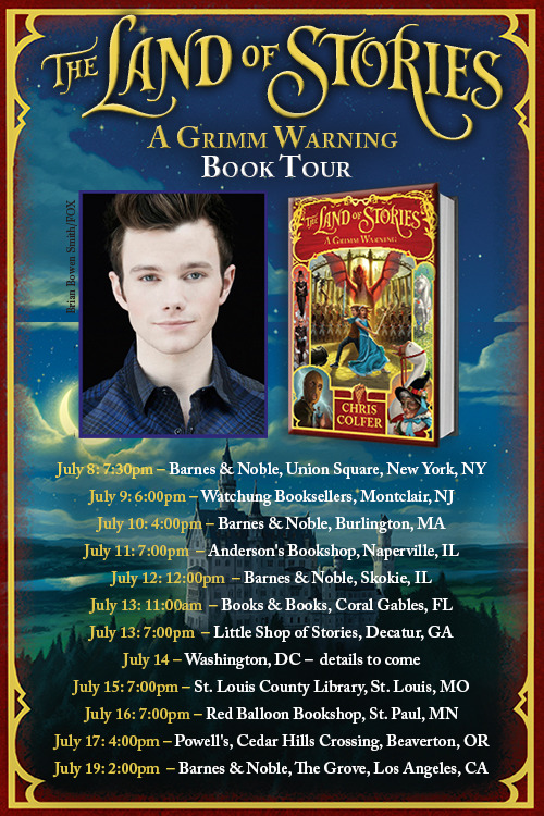 The Land of Stories 3 : Book Tour 2014 Tumblr_n5ukhk3m351rmr2z3o1_500