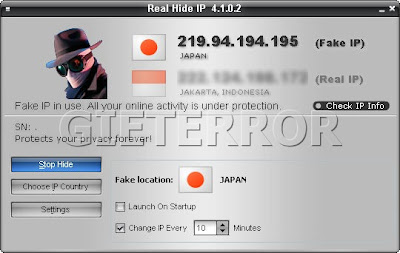 Real Hide IP 4.1 Full Version Crack  Realhideip_gieterror