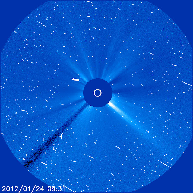 SEGUIMIENTO DEL ESTADO DEL SOL , MAGNETOSFERA Y SUCESOS ASTRONÓMICOS -Enero # 3 -2012 20120124_0931_c3_1024