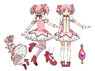 Puella Magi Madoka Magica Madoka_Kaname_Anime_Design