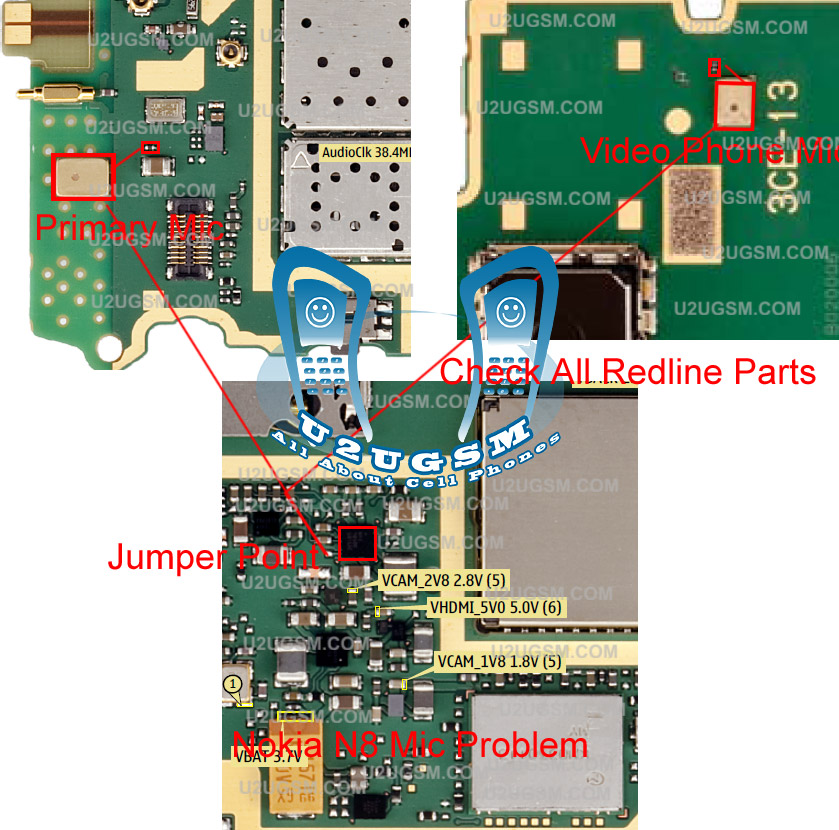 حل مشكلة مايك نوكيا n8 Nokia-N8-Mic-Solutions