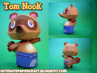 Paper craft: TOM NOOK Nookref