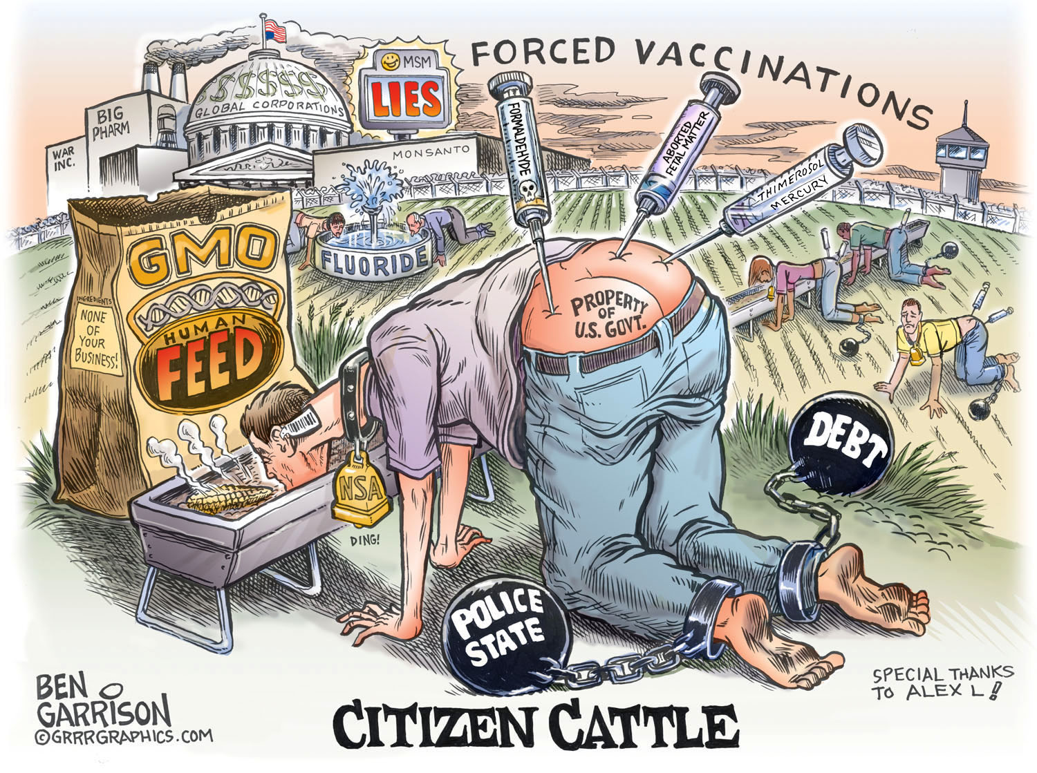 SPIES & LIES - PART 1 - Page 16 Vaccinations_ben_garrison