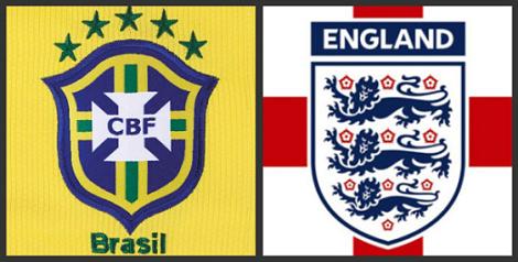  مشاهدة موعد والقنوات الناقلة للمباريات الدولية الودية - منتخبات 6/2/2013  England-Brazil