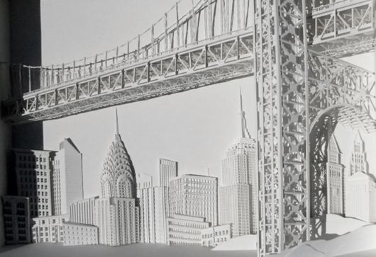  نحوتات ورقية كاملة التفاصيل غاية في الإبداع Largest-details_paper_sculptures_06