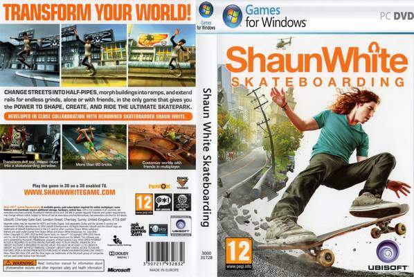 Shaun White Skateboarding Shaun-white-skateboarding-front-cover-74094