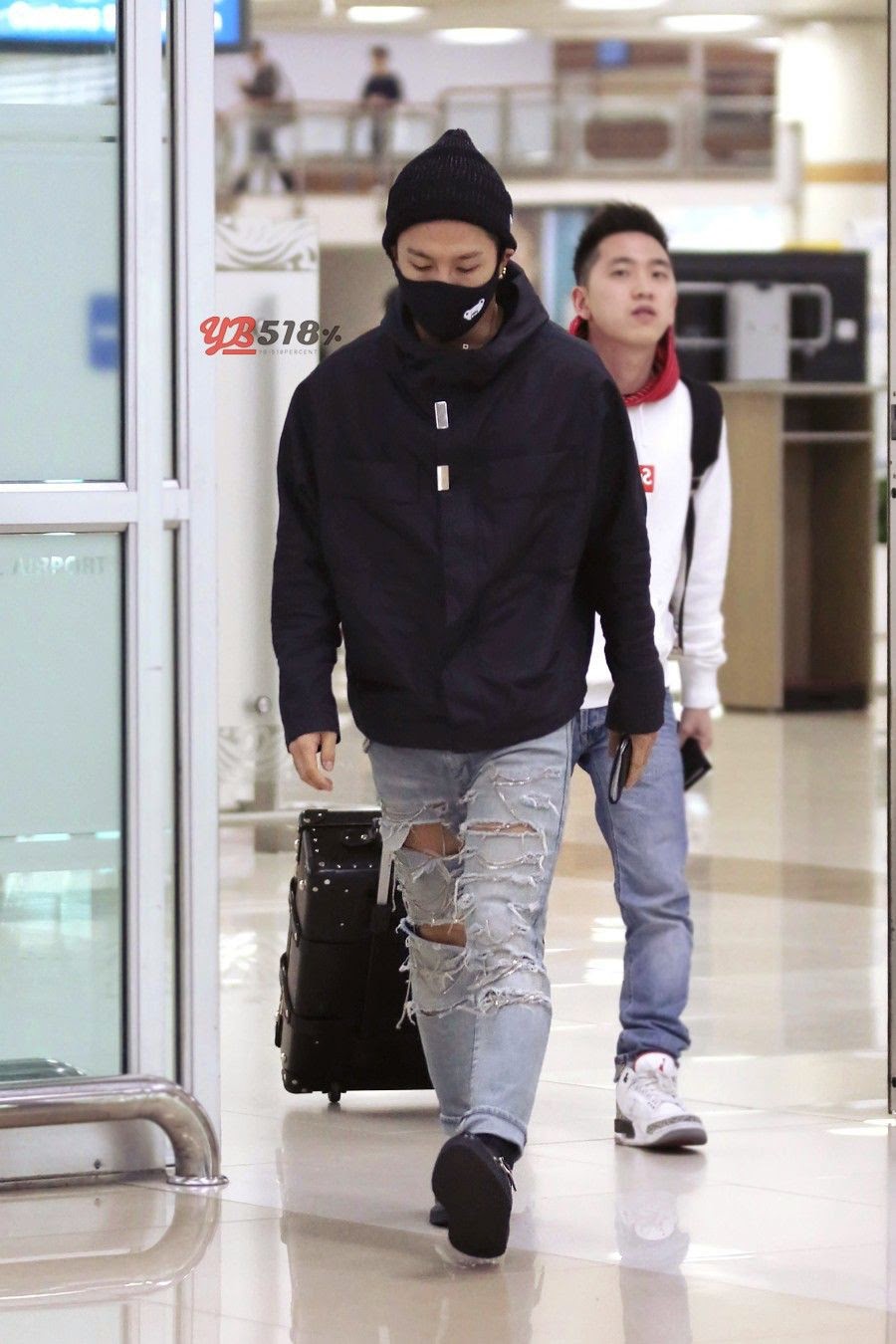 [7/11/2014][Pho] BIG BANG tại sân bay Gimpo trở về từ Nhật (6-7/11) Taeyang_002